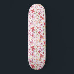 Wild Flower Watercolor Skateboard<br><div class="desc">Bright and happy watercolor wildflower and leaves painting of a wildly overgrown garden. Perfect for gardeners,  nature lovers and florists.</div>