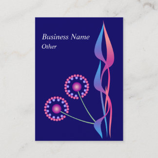 Wild Flowers Business Profile Card Template