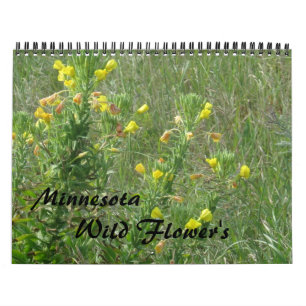 Wild flowers calendar