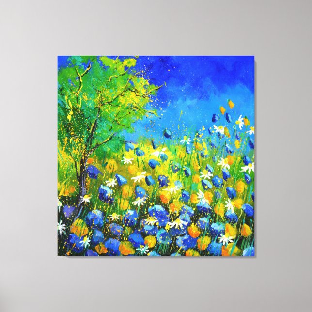 wild flowers canvas print (Front)