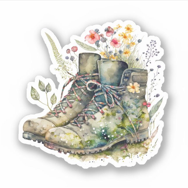 Wild Flowers in Boots  (Front)
