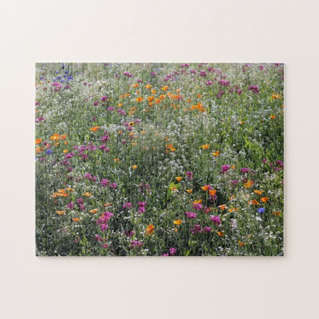 Wild Flowers Jigsaw Puzzle (Horizontal)