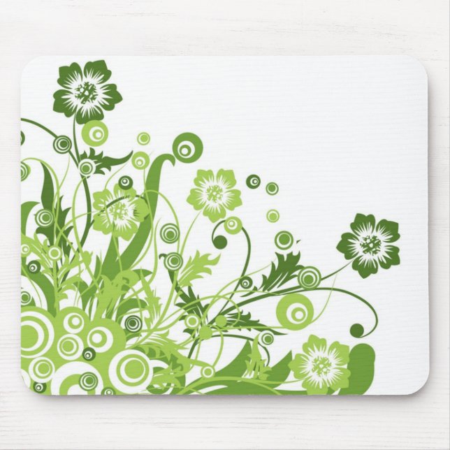 Wild Flowers Mouse Pad (Front)