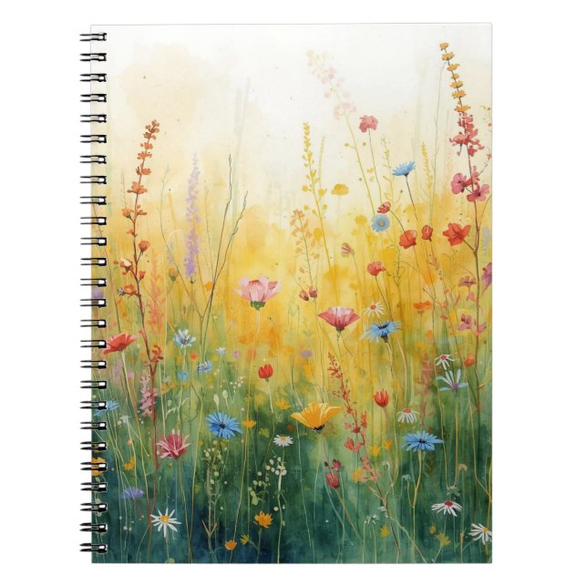 Wild Flowers Notebook (Front)