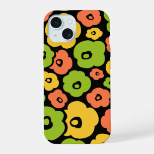 Wild Flowers Pattern iPhone 15 Case