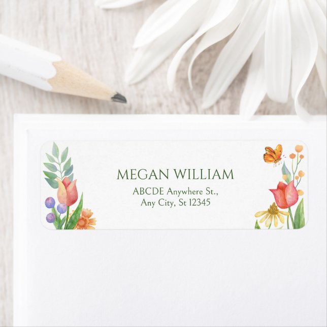 Wild flowers watercolor (Insitu)
