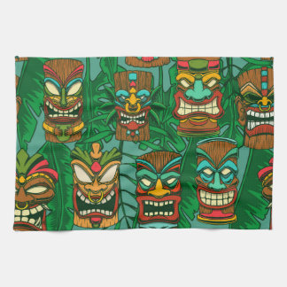 Wild Flowers Watercolor: Colourful Seamless Kitchen Towel