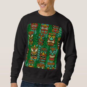 Wild Flowers Watercolor: Colourful Seamless Sweatshirt
