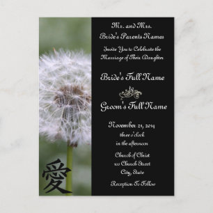 Wild Flowers Wedding Invitations and Favours