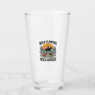 Wild Flowers Wild Horses Western Floral Shirt Desi Glass