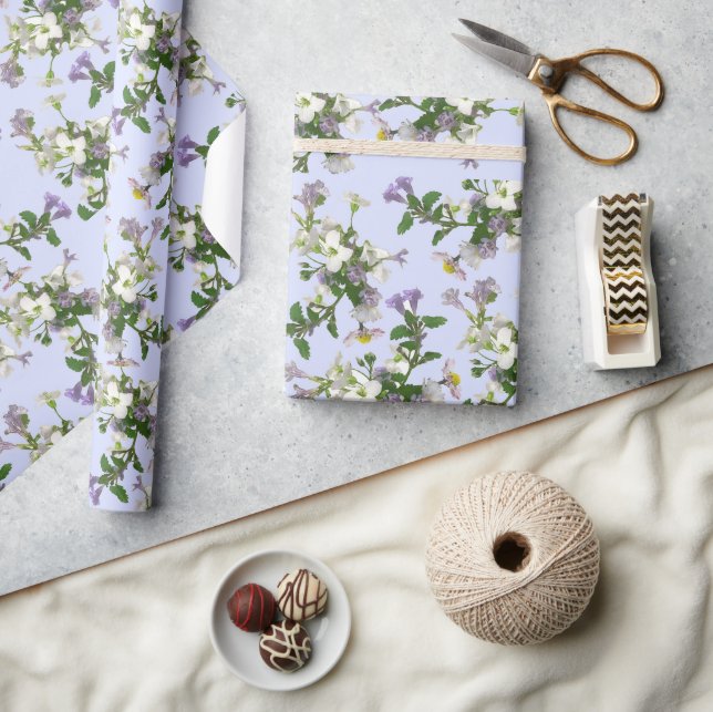 Wild flowers wrapping paper (Crafts)