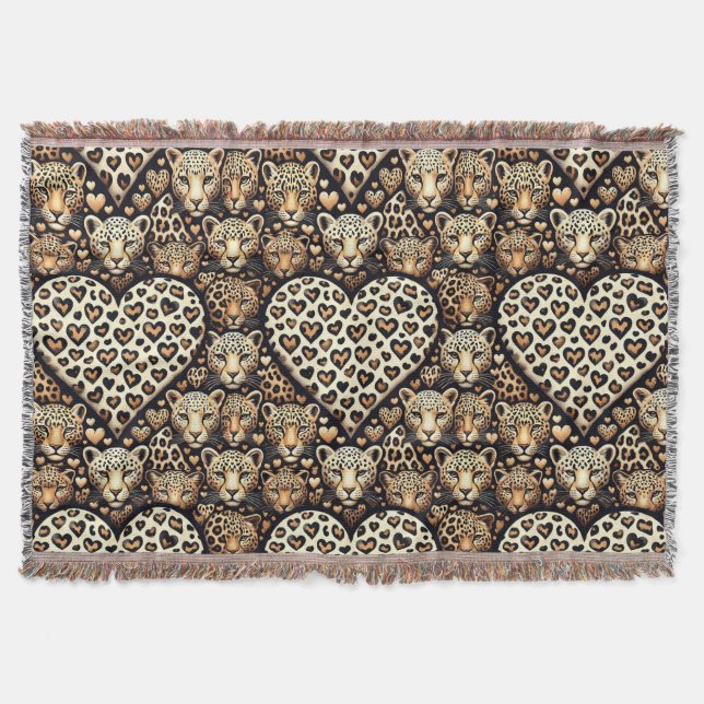 Wild For Your Love  Throw Blanket (Front)