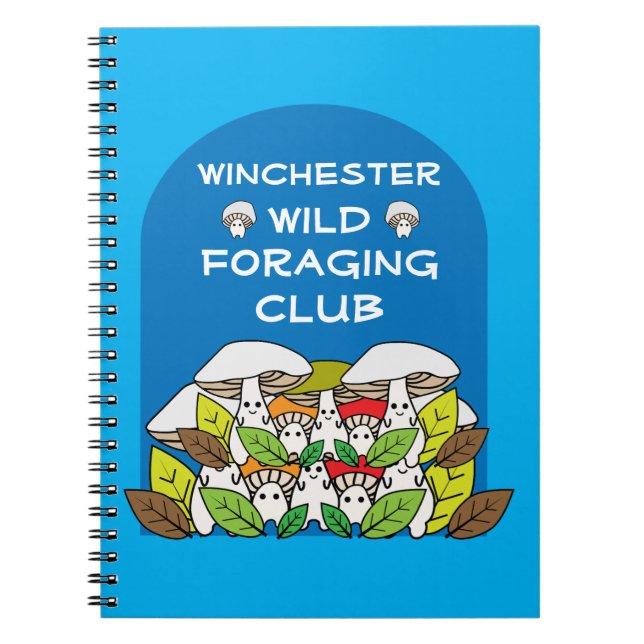 Wild Foraging Group  Notebook (Front)