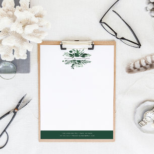 Wild Forest Business Logo Letterhead