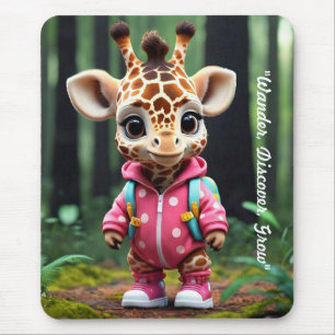 "Wild Forest Explorer" Mouse Pad
