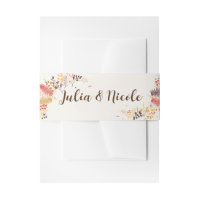 Wild Forest Flowers Fern Mushrooms Foliage Wedding
