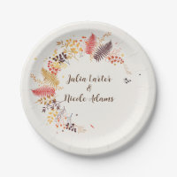 Wild Forest Flowers Fern Mushrooms Foliage Wedding