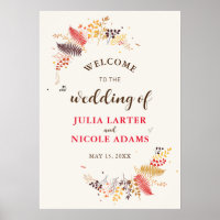 Wild Forest Flowers Fern Mushrooms Foliage Wedding