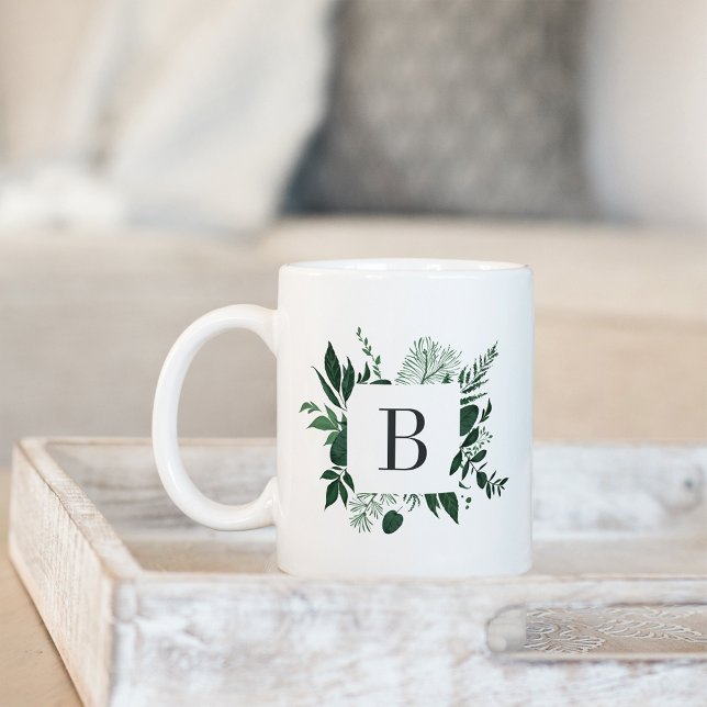 Wild Forest Monogram Coffee Mug (Creator Uploaded)