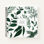 Wild Forest Personalized Notebook (Front)