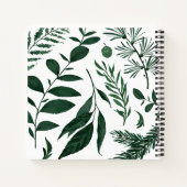 Wild Forest Personalized Notebook (Back)