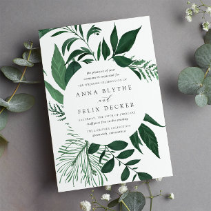 Wild Forest Wedding Invitation