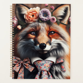 Wild fox wearing a tie cute 