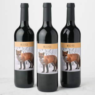 Wild Fox Wine Label
