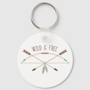 Wild & Free Keychain
