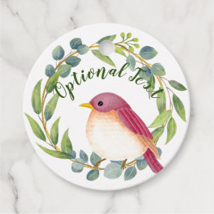 Wild & Free Song Bird Favour Tags