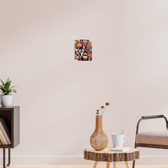 Wild Friends Poster (Living Room 3)