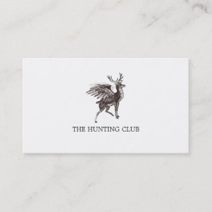 Wild Game (brown) Business Card