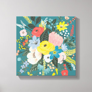 Wild Garden Flowers Canvas Print