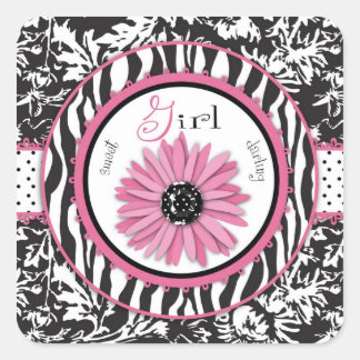 Wild Garden HP Square Sticker