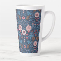 Wild garden in blue