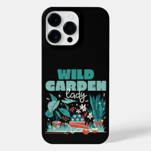 WILD GARDEN LADY CUTE GARDEN WITH PLANTS iPhone 14 PRO MAX CASE