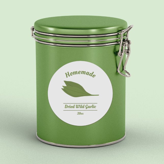 Wild Garlic Label Sticker (Wild Garlic Label Sticker)