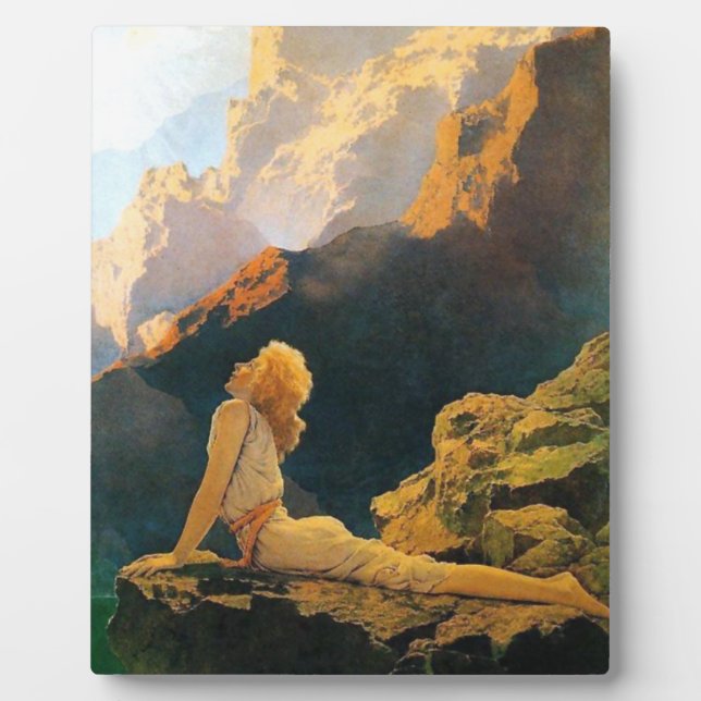 Wild Geese By Maxfield Parrish Plaque (Front)