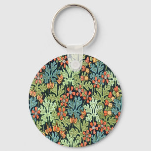 Wild Geranium Keychain
