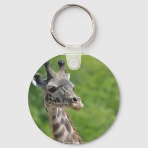 Wild Giraffe Keychain