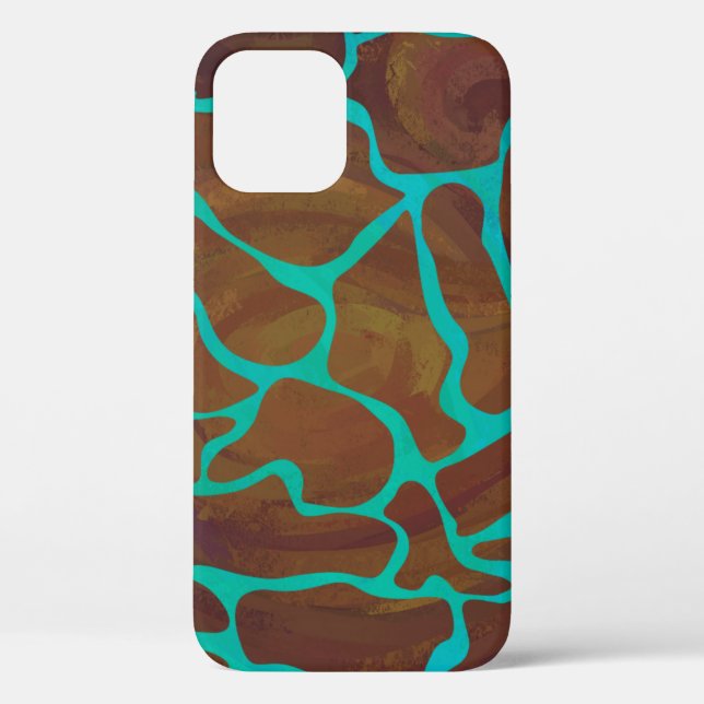 Wild Giraffe Print Case-Mate iPhone Case (Back)
