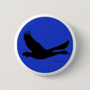 Wild Goose Button - Customise with your own text
