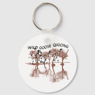 Wild Goose Qigong Keychain
