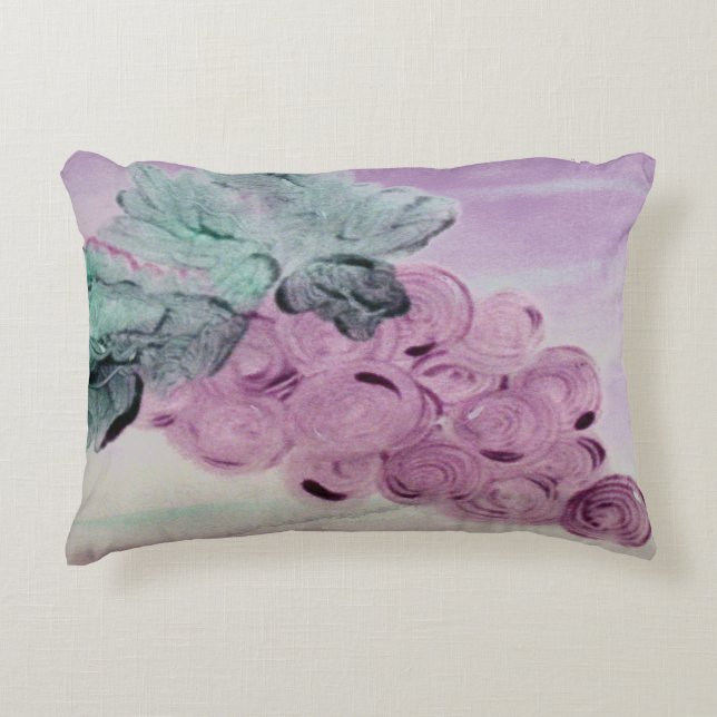 Wild Grape Accent Pillow (Front)