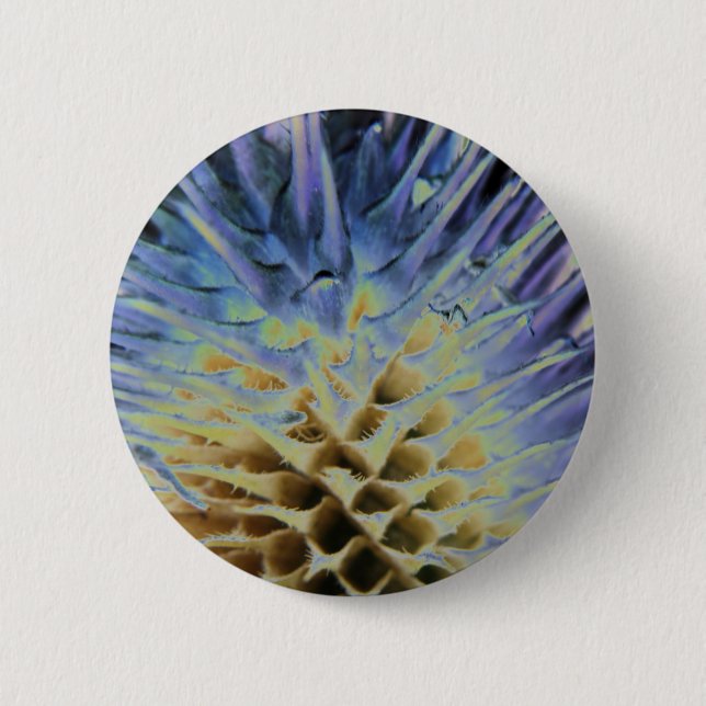 Wild Grass Explosion Button (Front)
