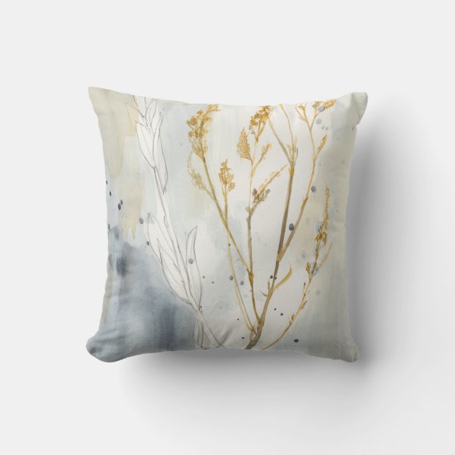 Wild Grass Throw Pillow (Front)