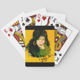WILD HAIR AS RASTA PLAYING CARDS
