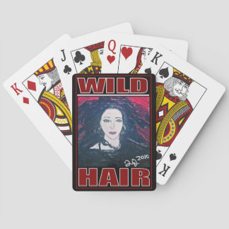 WILD HAIR LOGO PLAYING CARDS