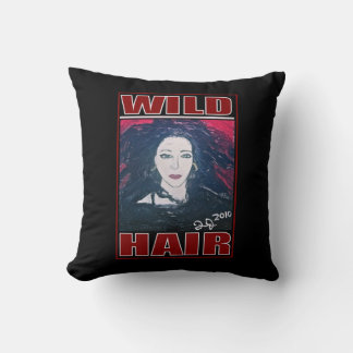 WILD HAIR THROW PILLOW