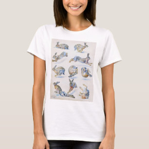Wild Hare (Rabbit) Studies, Bruno Liljefors T-Shirt